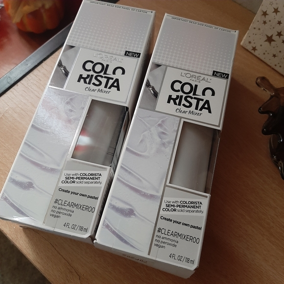 Accessories - 2  Colorista Clear Mixers NIB